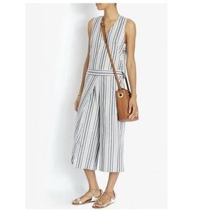 Intermix stripped jumpsuit